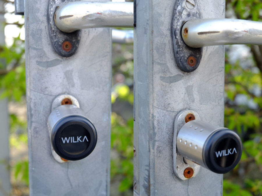 Electronic locking cylinders from WILKA