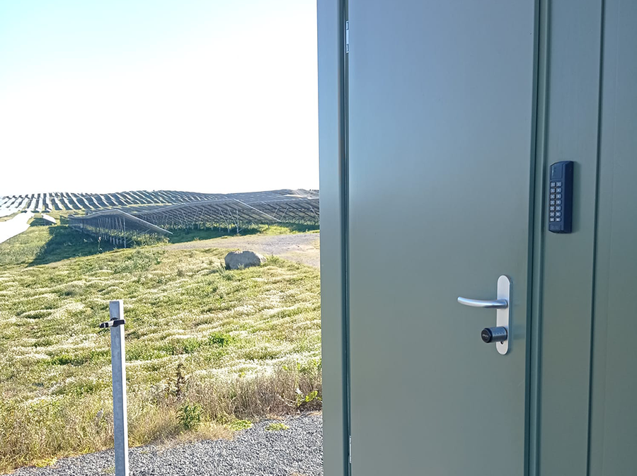 Technical room of the solar park