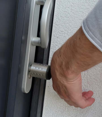 Access control via microchip implant The WILKA electronic locking cylinder is operated via a microchip implant under the skin.