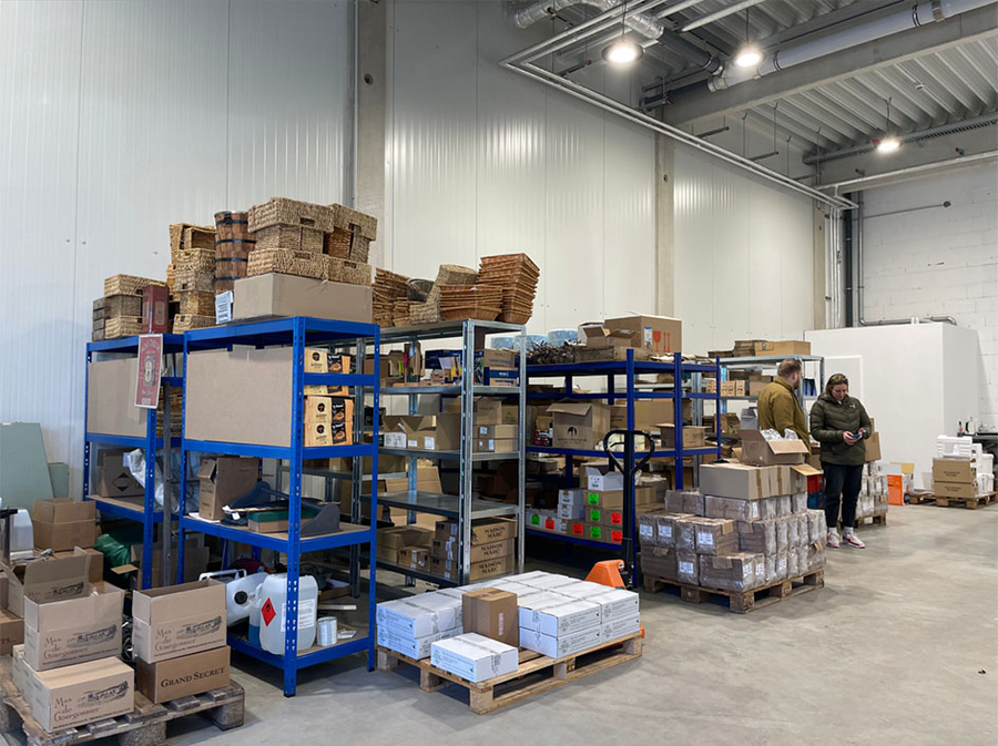 Warehouse in the Metroloq Business Park in Pulheim