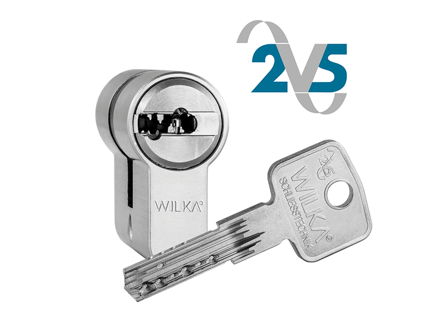 The 2VS reversible key system from WILKA
